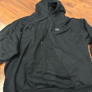 ALO Yoga Black Hoodie Sweater